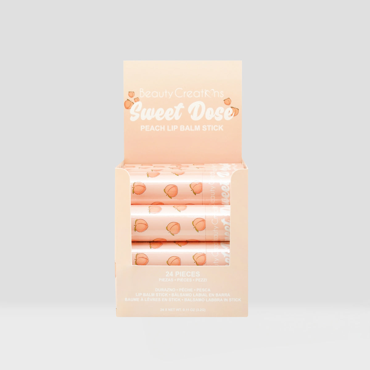 BEAUTY CREATIONS- SWEET DOSE LIP BALM STICK (24PCS)