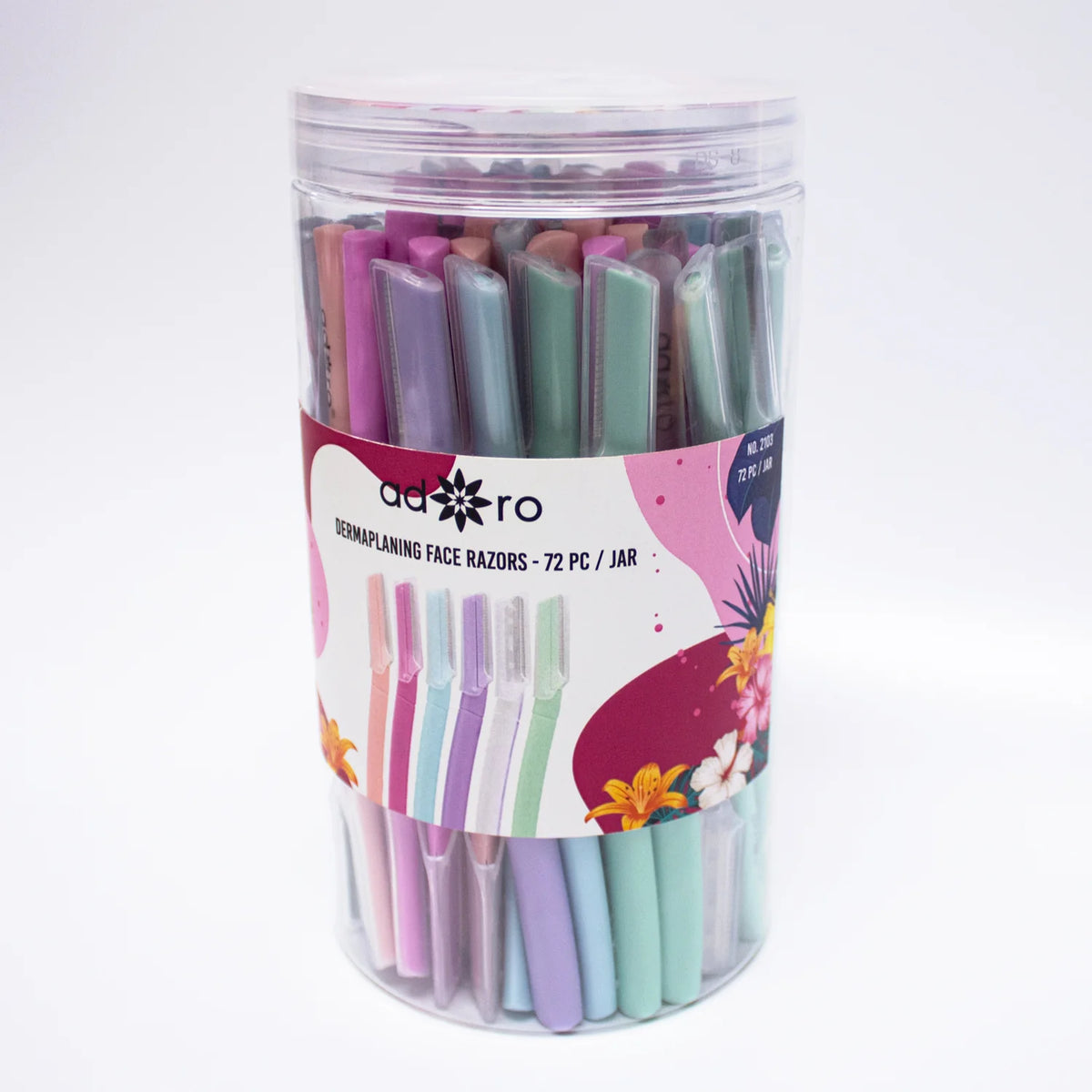 ADORO- DERMAPLANING FACE RAZORS (72 PCS)
