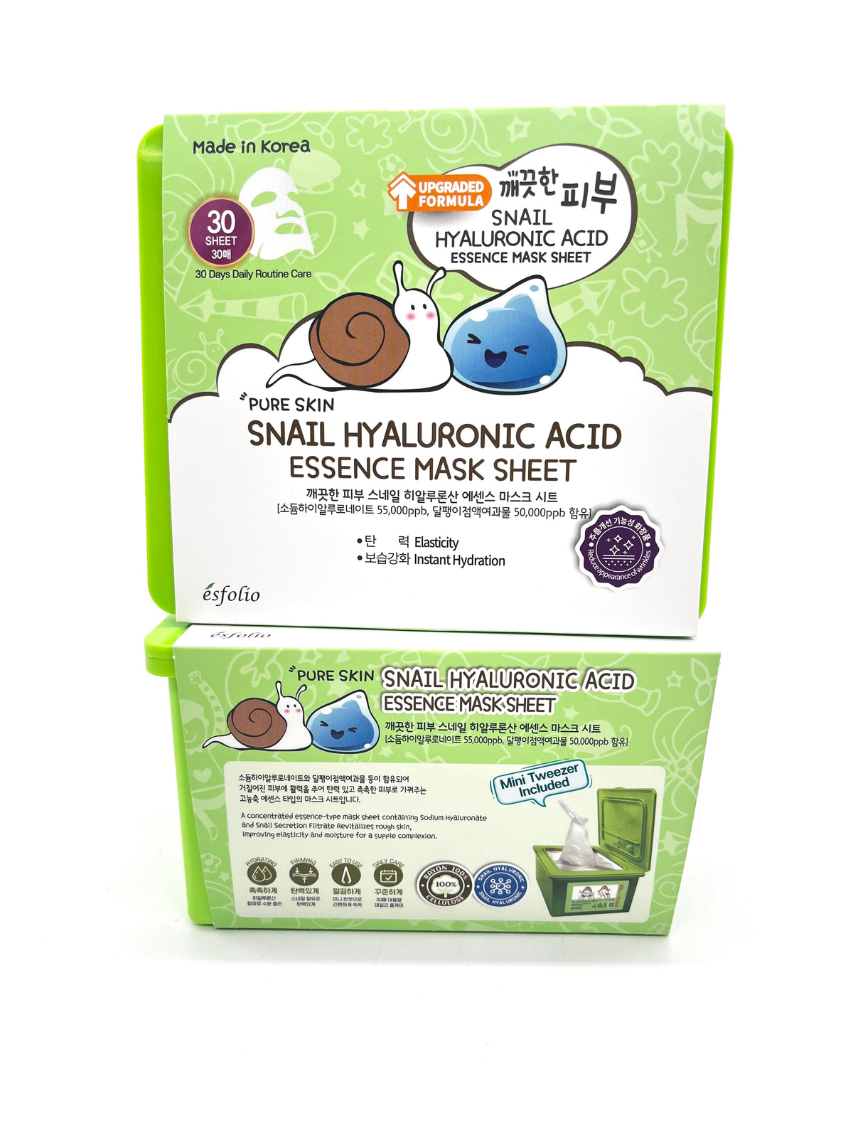 ESFOLIO-30PCS- ESSENCE FACE MASK - 1PC