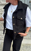 Say INA Copenhagen Vest - Fie - Black