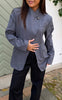 Say INA Copenhagen Blazer - Alma - Grey