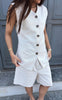 Say INA Copenhagen Vest - Nivi - Sand