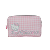 IMPRESSIONS VANITY - ESTUCHE COSMÉTICO DE CUADROS ROSA HELLO KITTY - (1 PIEZA)
