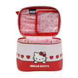 IMPRESSIONS VANITY - MALETÍN DE MAQUILLAJE ''HEARTS'' DE HELLO KITTY - (1 PIEZA)