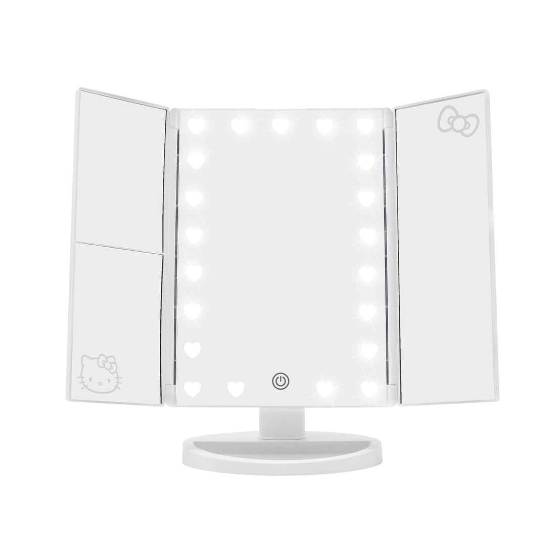 IMPRESSIONS VANITY X HELLO KITTY - ESPEJO DE MAQUILLAJE LED TRIPPLE CON AUMENTO