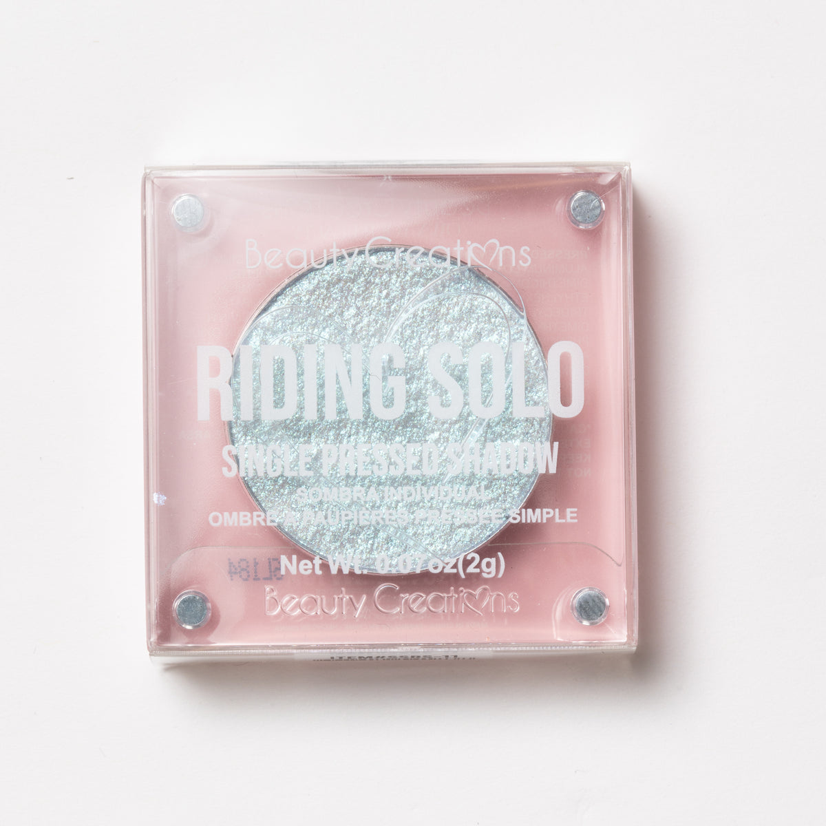 BEAUTY CREATIONS - MONTAR SOLO UNA SOLA SOMBRA PRESIONADA