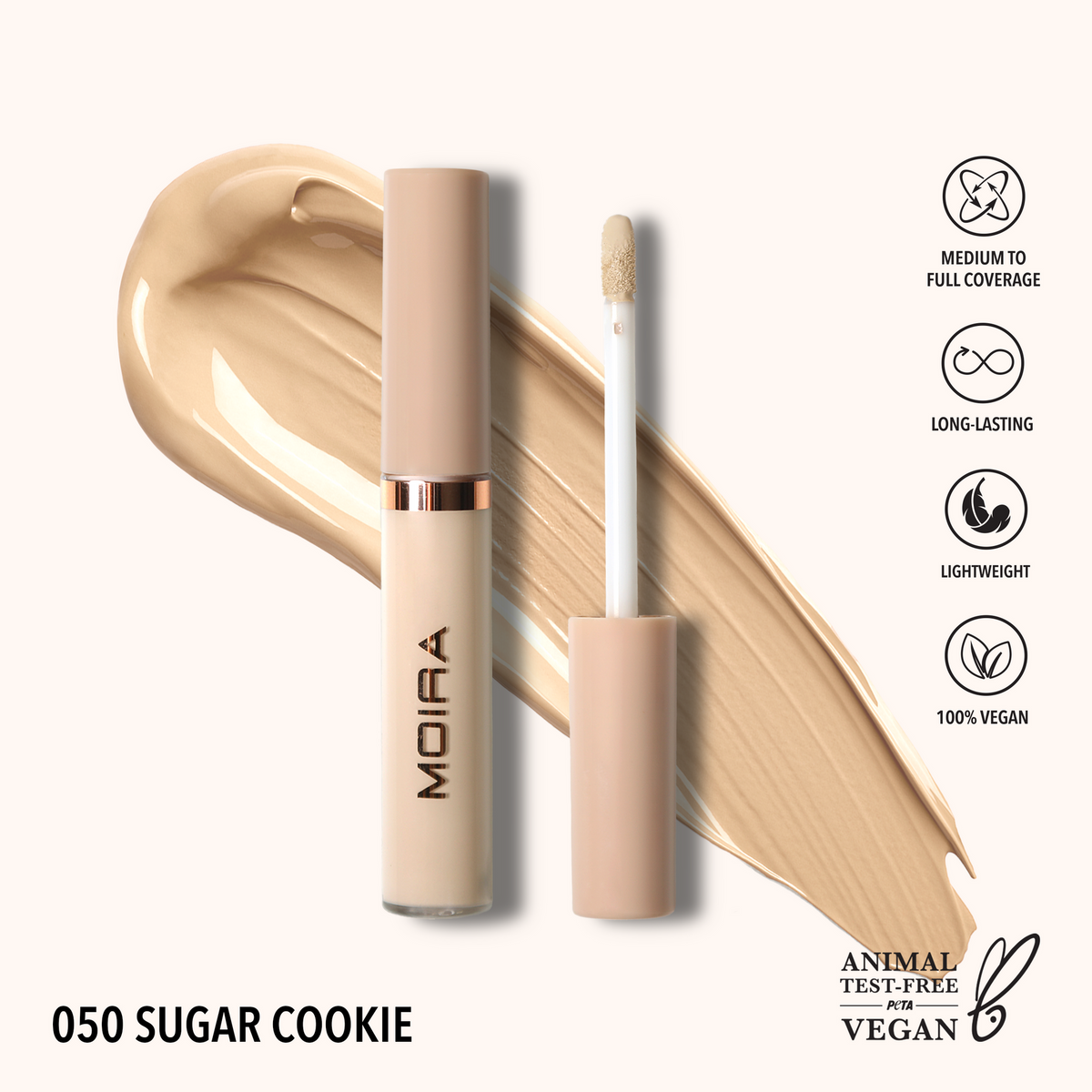 MOIRA - LAVISH CREAMY CONCEALER