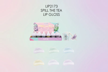 AMUSE- RENVERSER LE THÉ- LIPGLOSS- (24PCS)