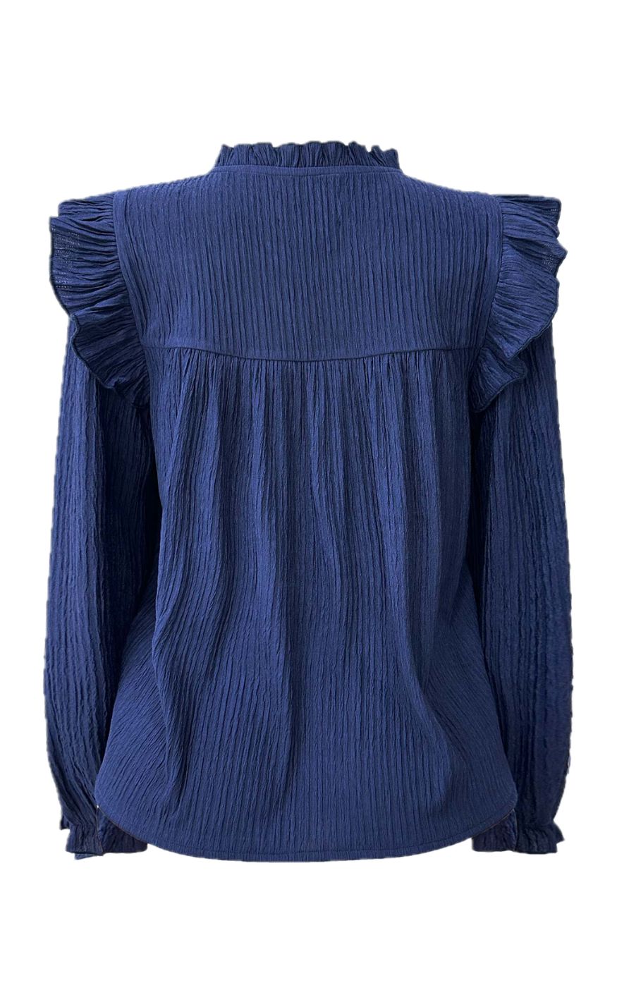 Liberte Bluse - Anni Frill - Navy
