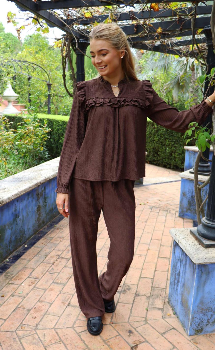 Liberte Bukser - Anni - Brown Mocca