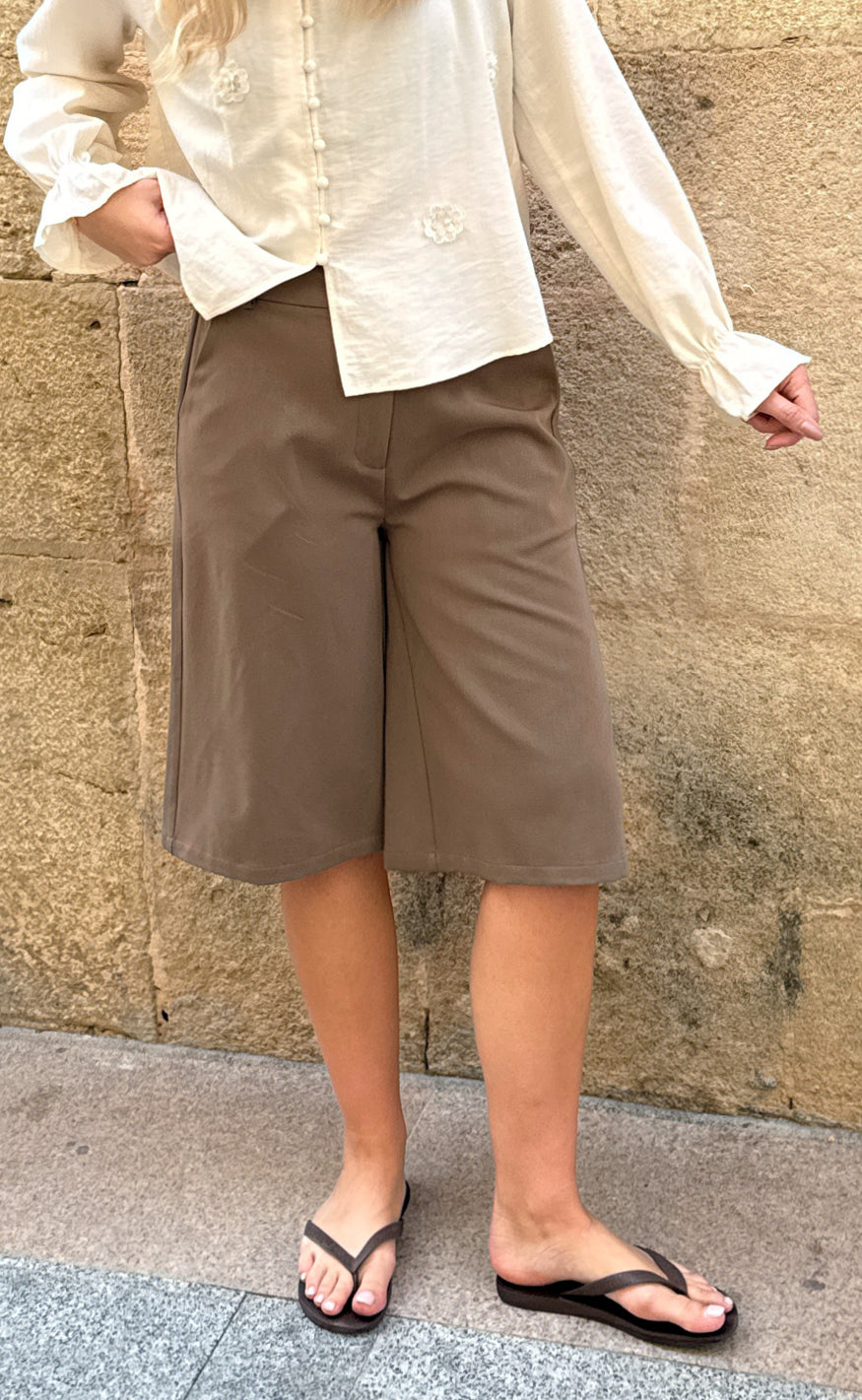 Liberte Shorts - Freddy Long - Nougat Brown