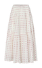 Lollys Laundry Nederdel - SunsetLL Maxi - Creme