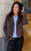 Say INA Copenhagen Trenchcoat - Laura Short - Chocolate Brown