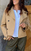 Say INA Copenhagen Trenchcoat - Laura Short - Camel