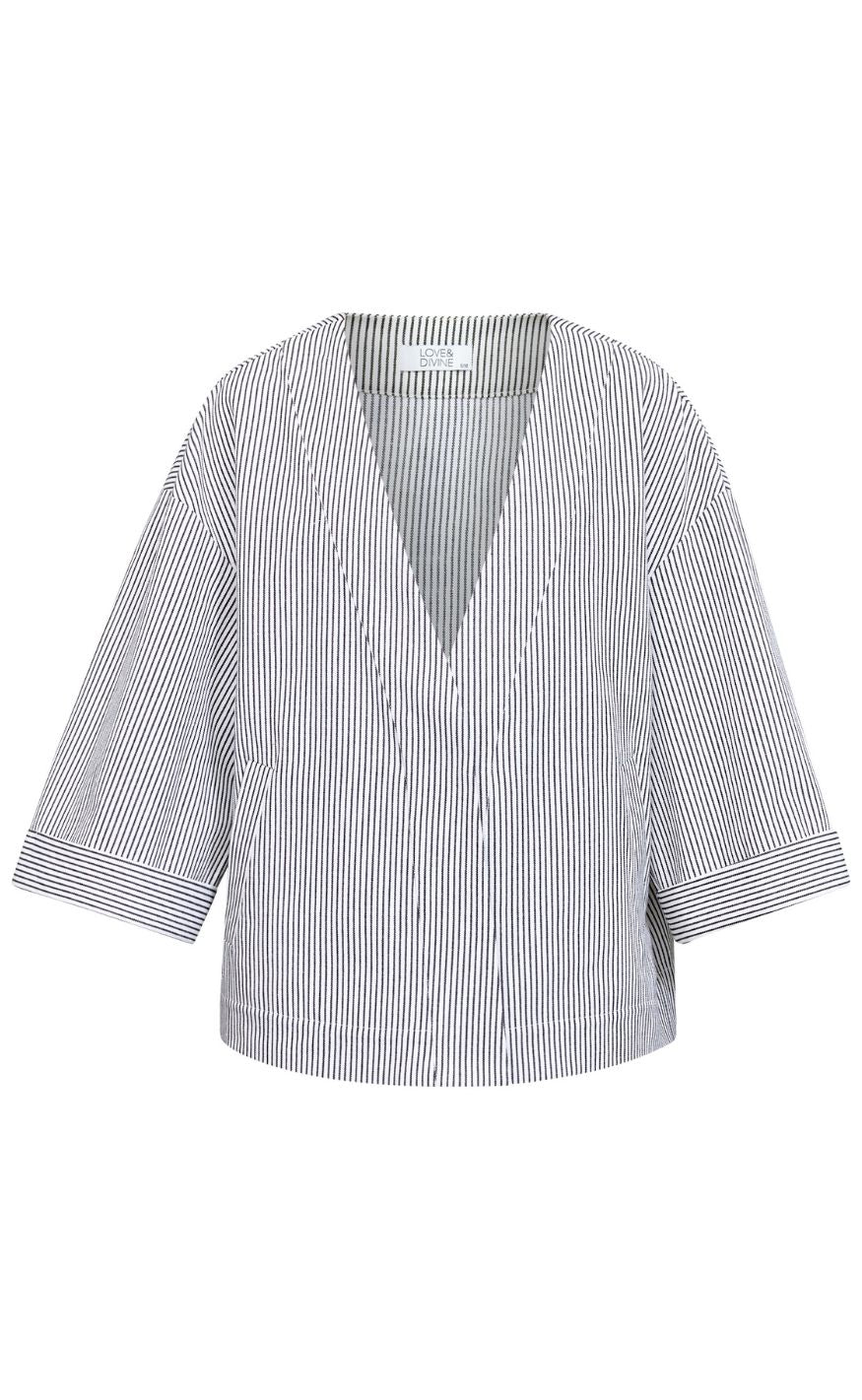 Love & Divine Cardigan - Love1521 - Stripes