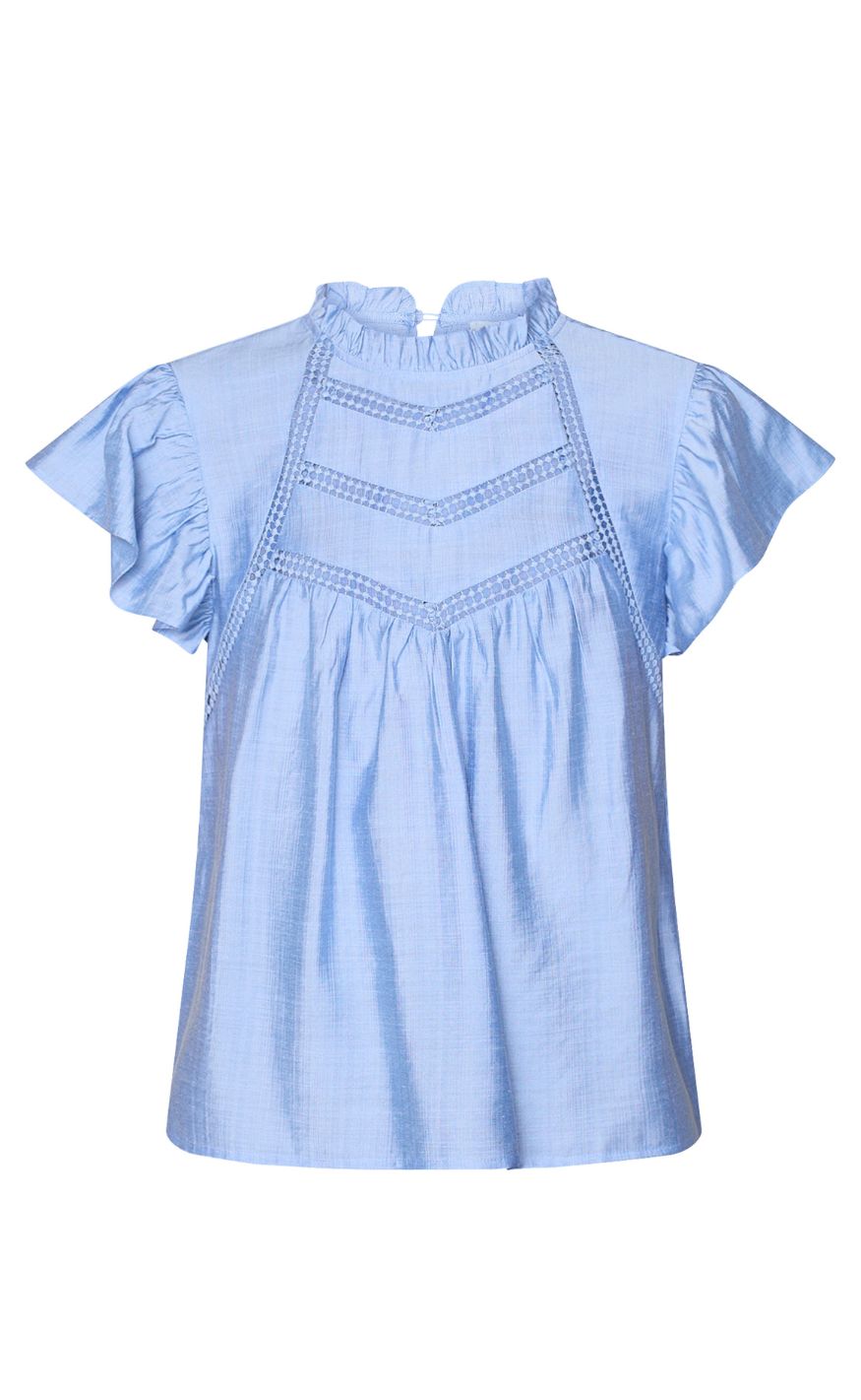 Love & Divine Top - Love1374 - Mid Blue