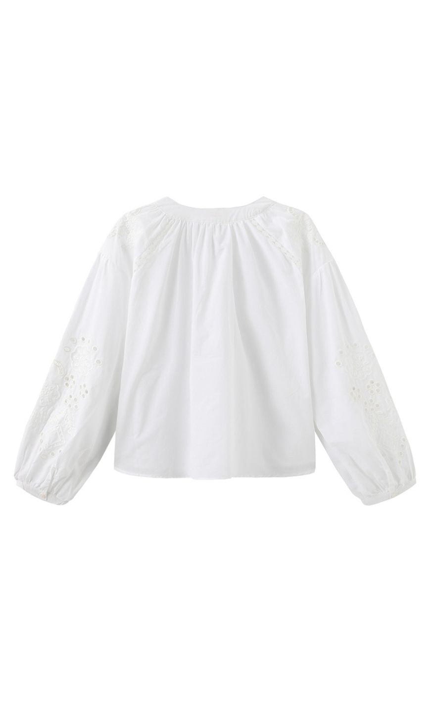 Luxzuz Bluse - Alis - Cream