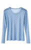 Luxzuz Bluse - Sigdotti Mesh - 501 Cerulean Blue
