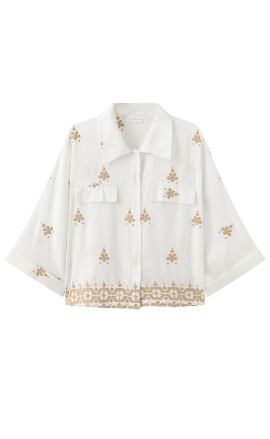 Luxzuz Skjorte - Alexandrina - Cream