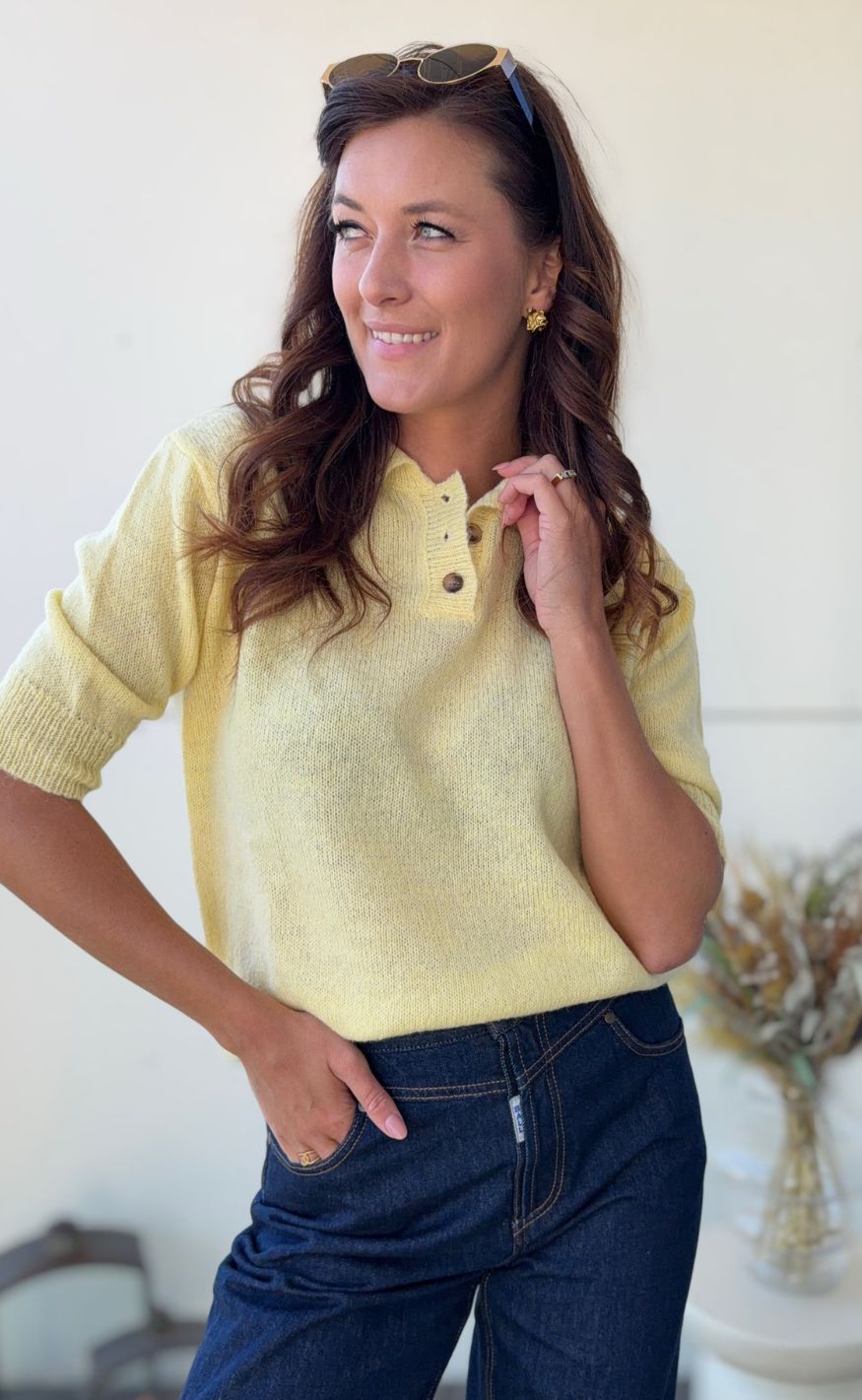 Luxzuz Strik - Benedicta - Pastel Yellow