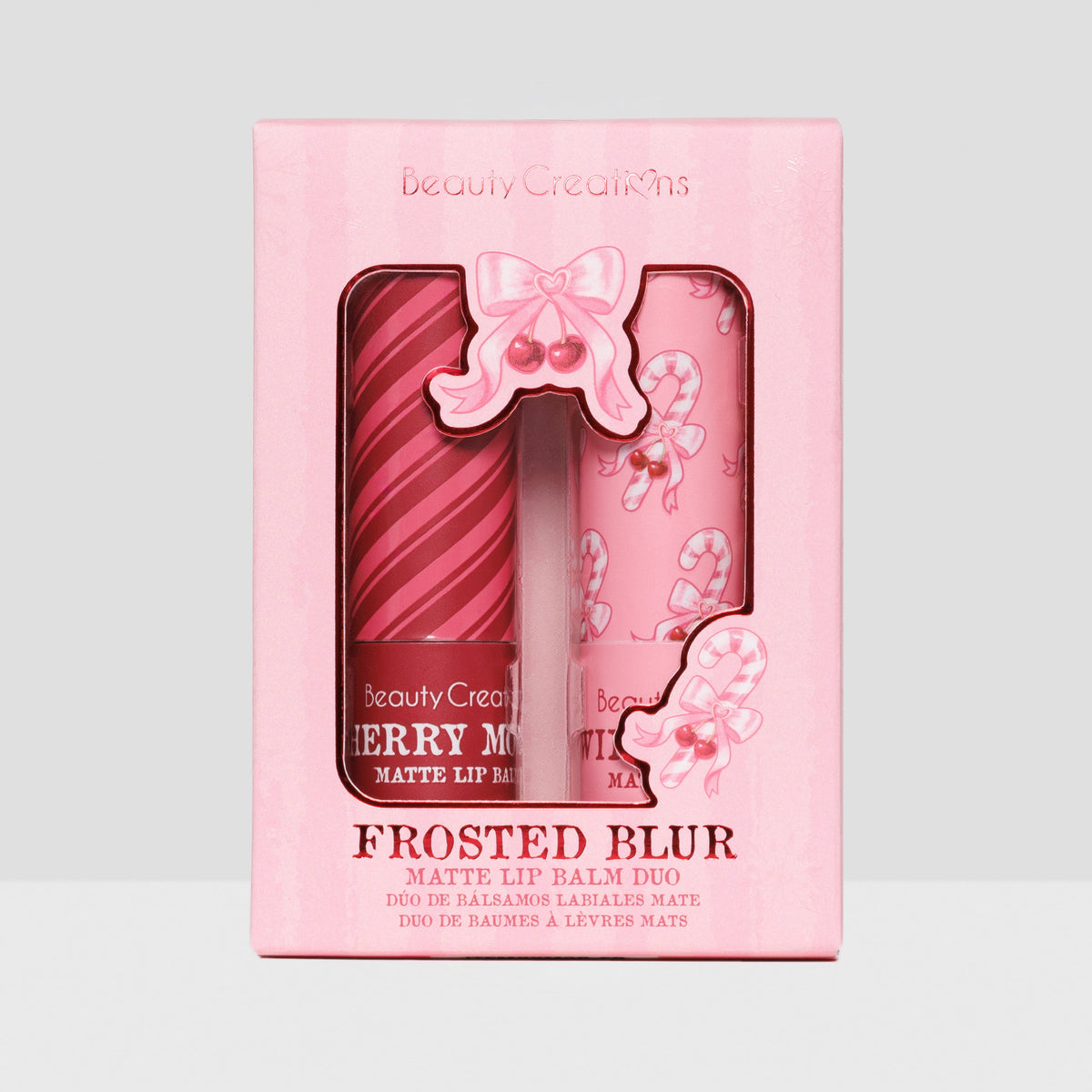 BEAUTY CREATIONS - FROSTED BLUR MATTE LIP BALM DUO - (1PC)