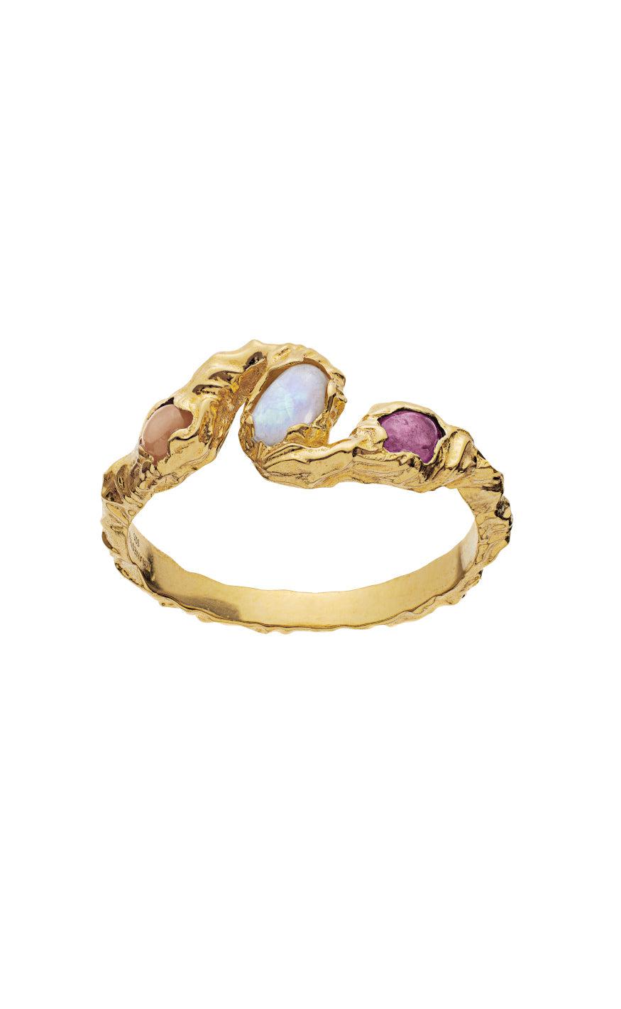 Maanesten Ring - Baila - Gold Colour