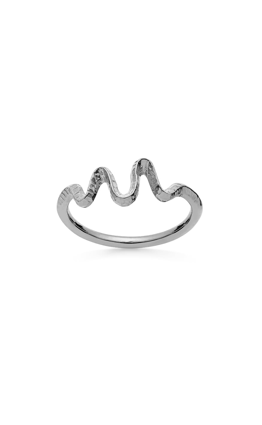 Maanesten Ring - Sonar - Silver Colour