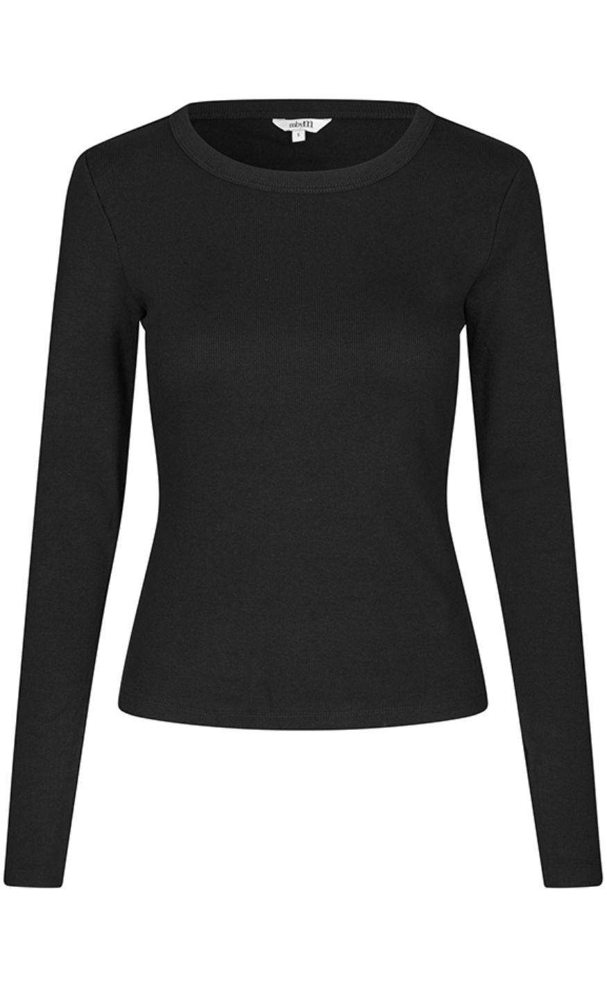 MbyM Bluse - Otis LS-M - Black