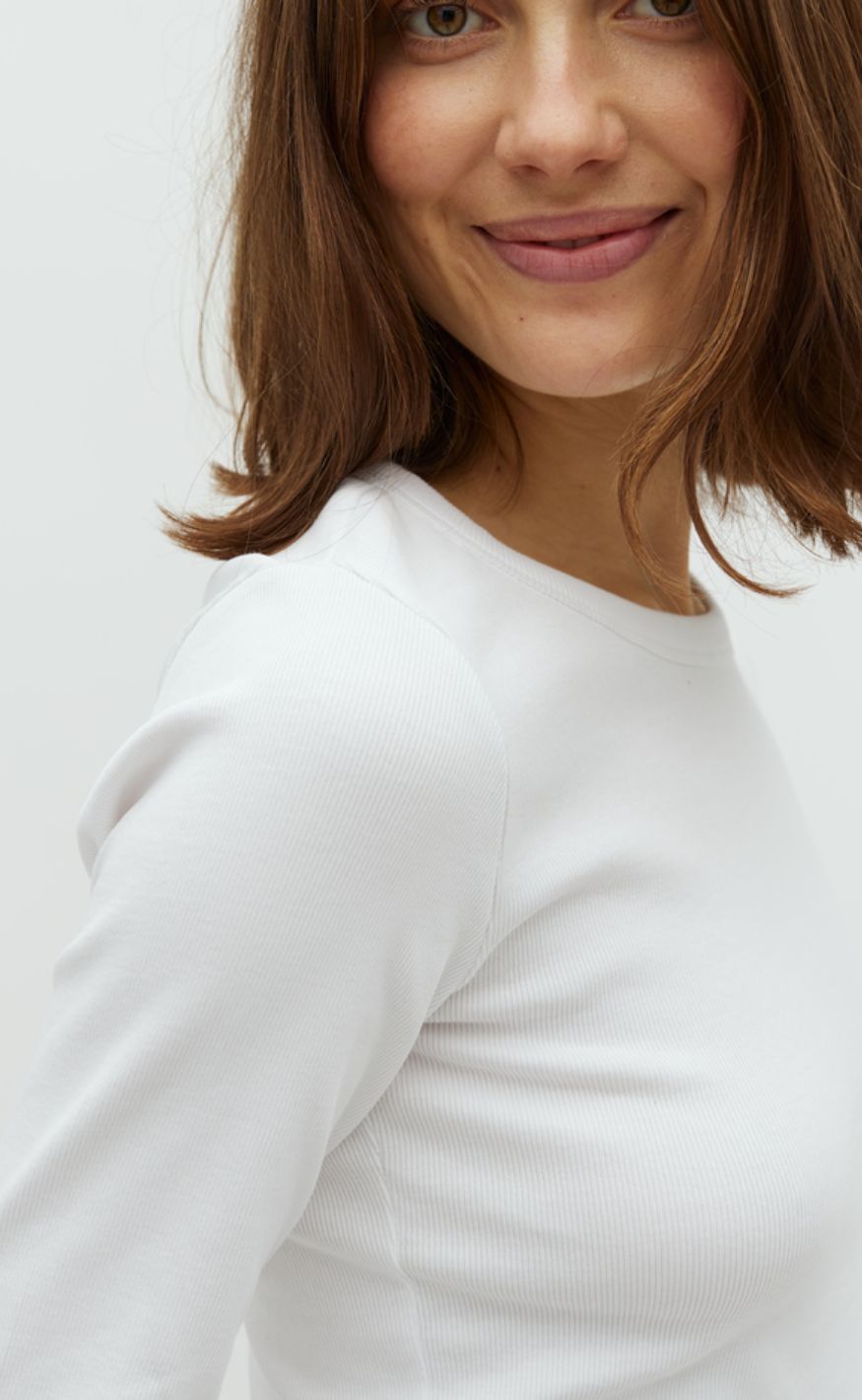 MbyM Bluse - Otis LS-M - White