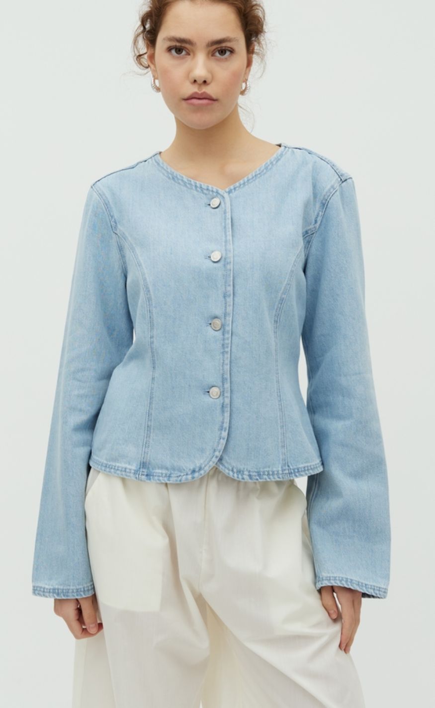 MbyM Bluse - Roselind - Light Soft Wash