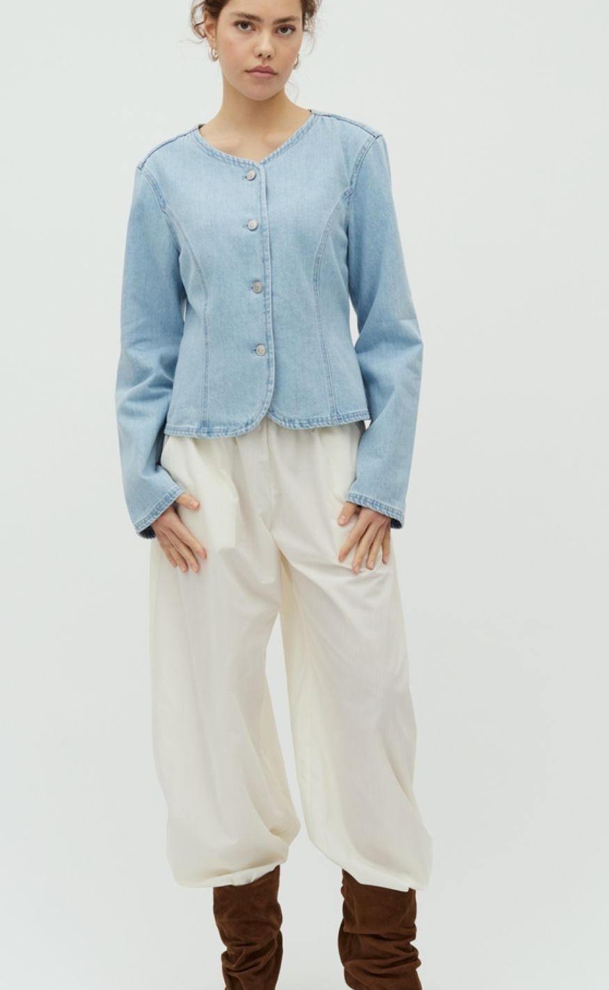 MbyM Bluse - Roselind - Light Soft Wash