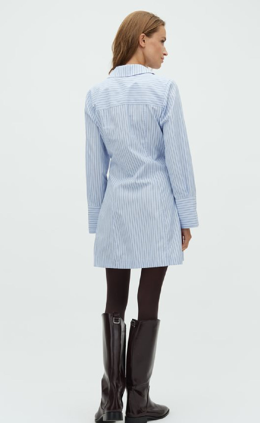 MbyM Kjole - Saffira-M - Blue Navy Stripe