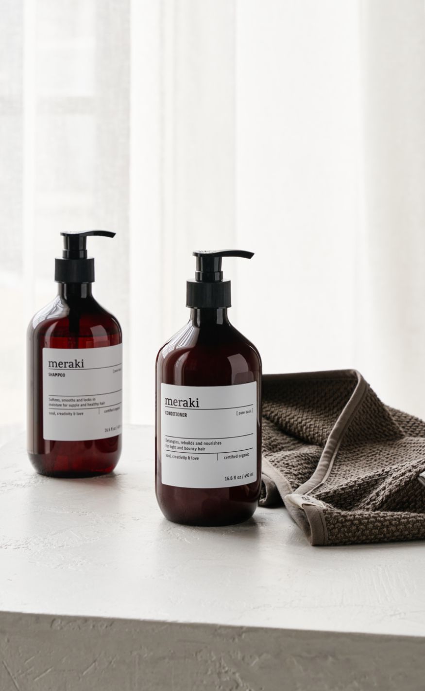 Meraki Balsam - Conditioner 490 ml - Pure Basic