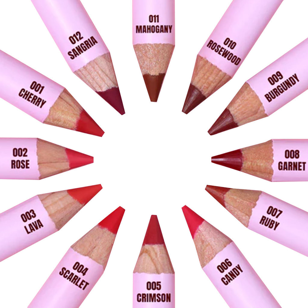 MOIRA - LÁPIZ DE LABIOS COQUETO (6PC)