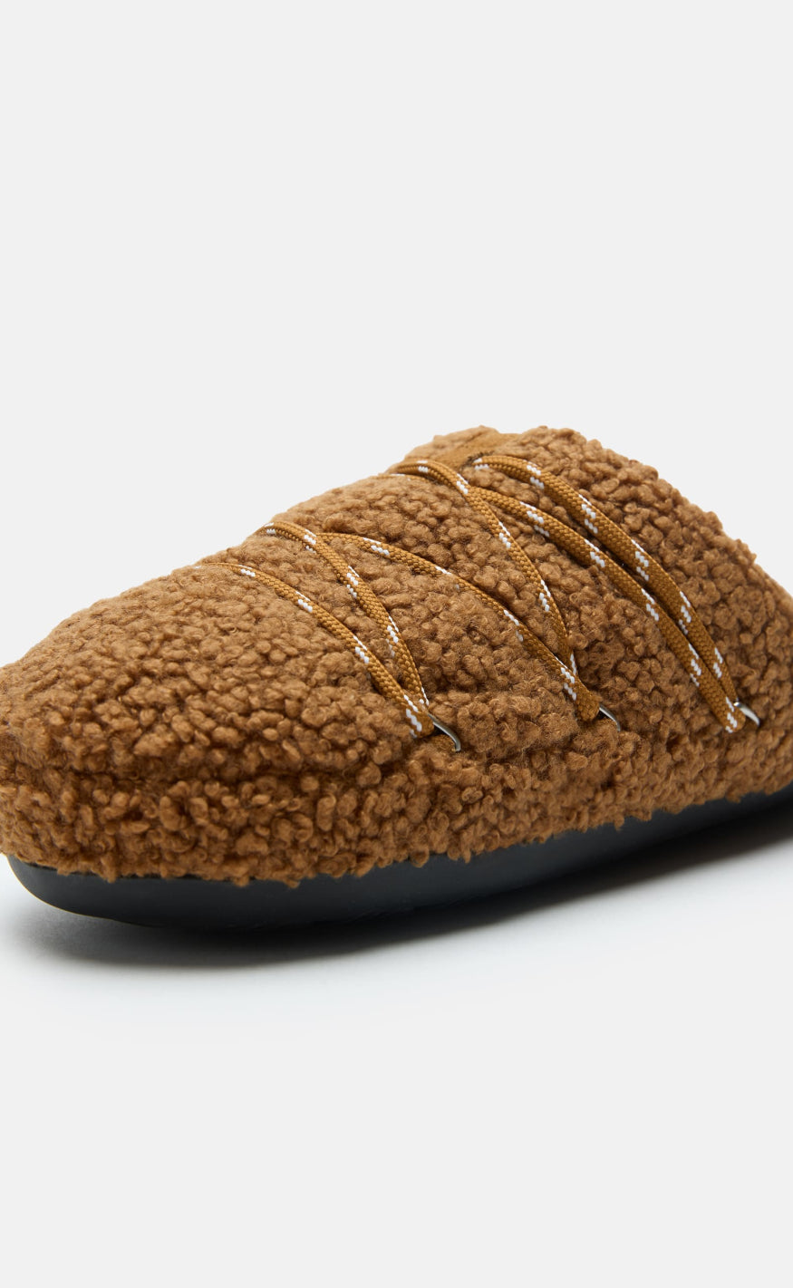 Moon Boots Slippers - Teddy - Cognac