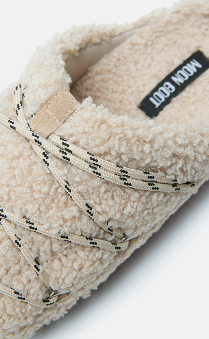 Moon Boots Slippers - Teddy - Sand