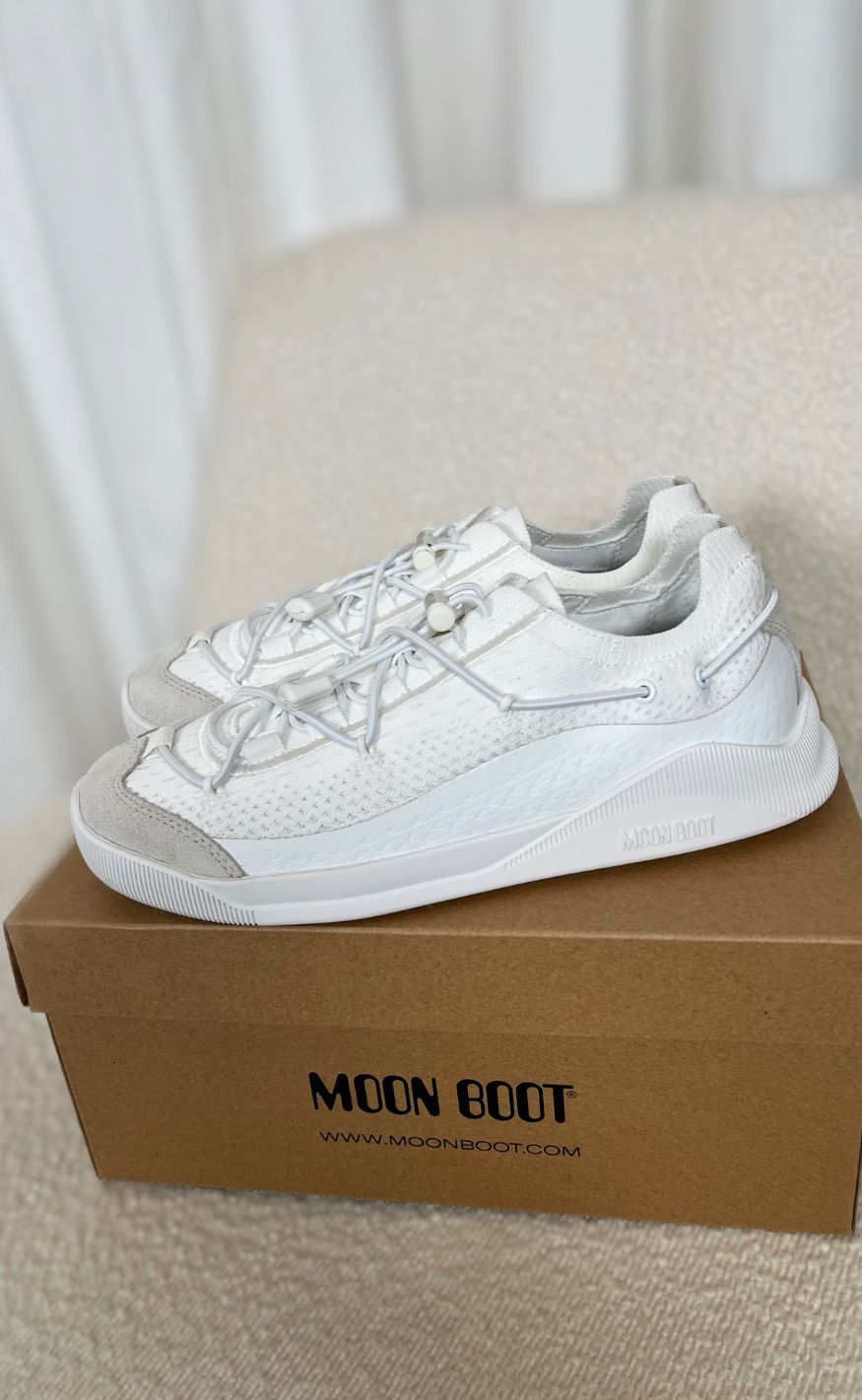 Moon Boots Sneakers - Moonlight - White