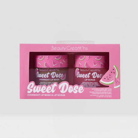 BEAUTY CREATIONS- SWEET DOSE- OVERNIGHT LIP MASK & LIP SCRUB- 1PC