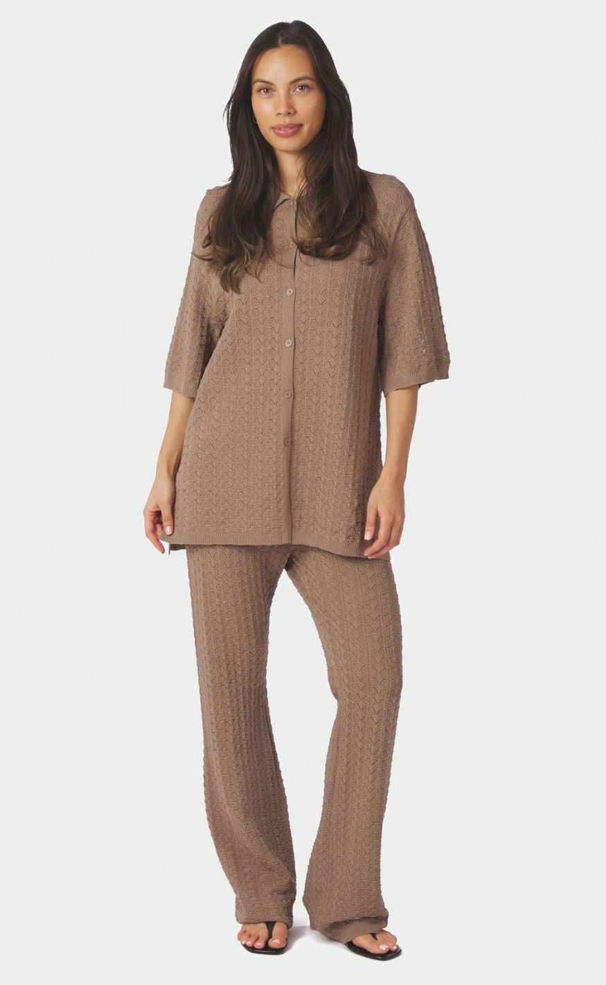 Neo Noir Bluse - Sette Fine - Taupe