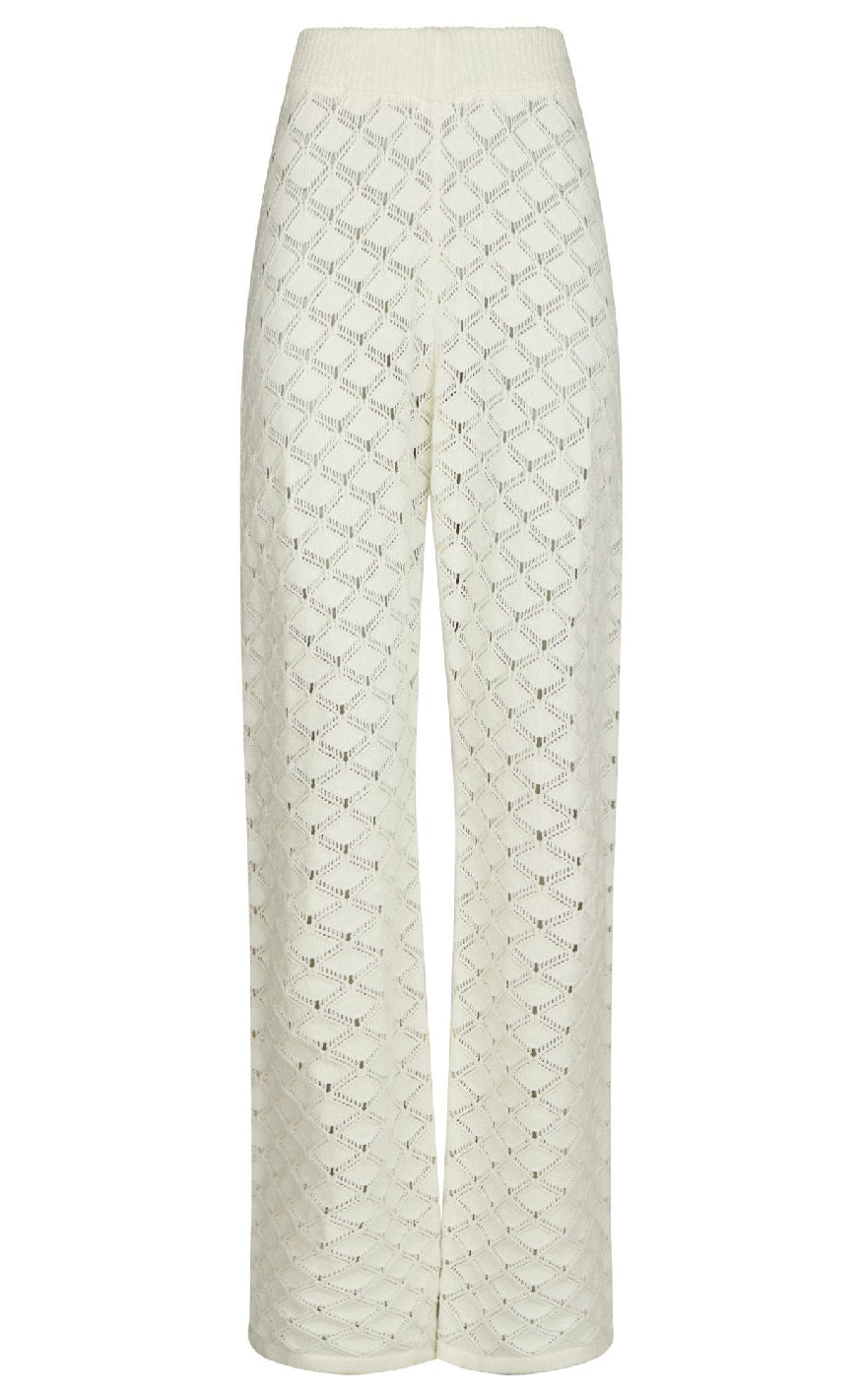 Neo Noir Bukser - Rizzy Crochet - Off White