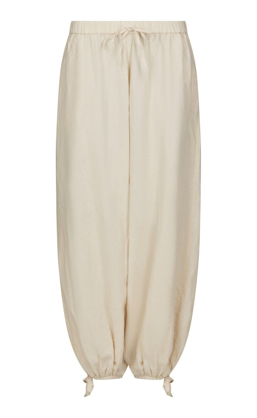 Neo Noir Bukser - Roxane Balloon Linen - Sand