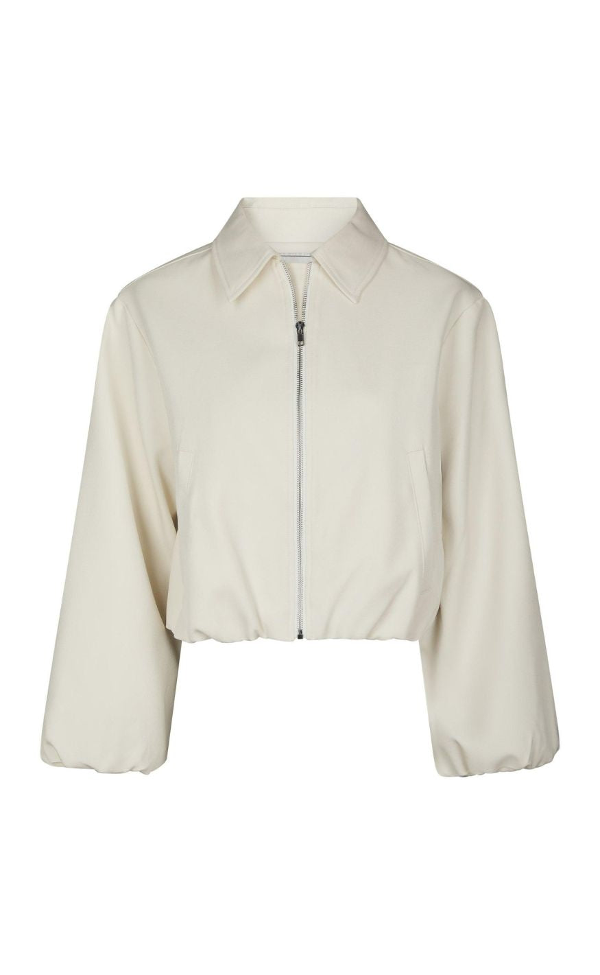 Neo Noir Jakke - Denielle Structure - Off White