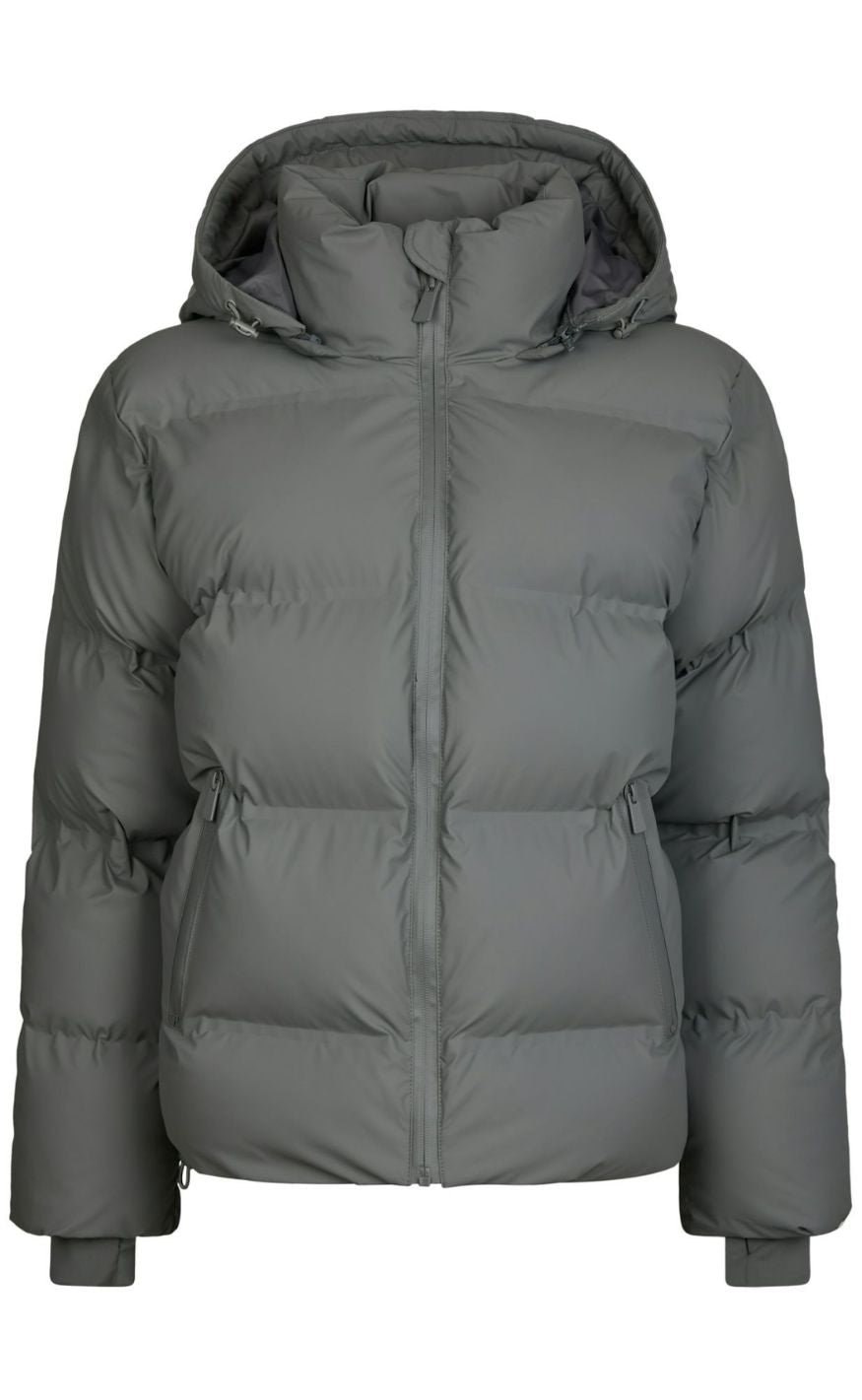 Neo Noir Jakke - Fox Puffer - Grey