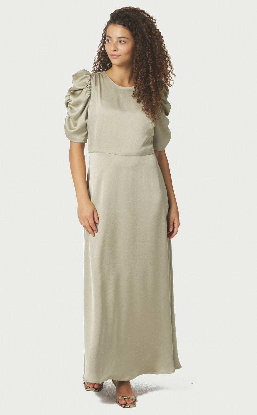 Neo Noir Kjole - Benuti Solid - Light Green