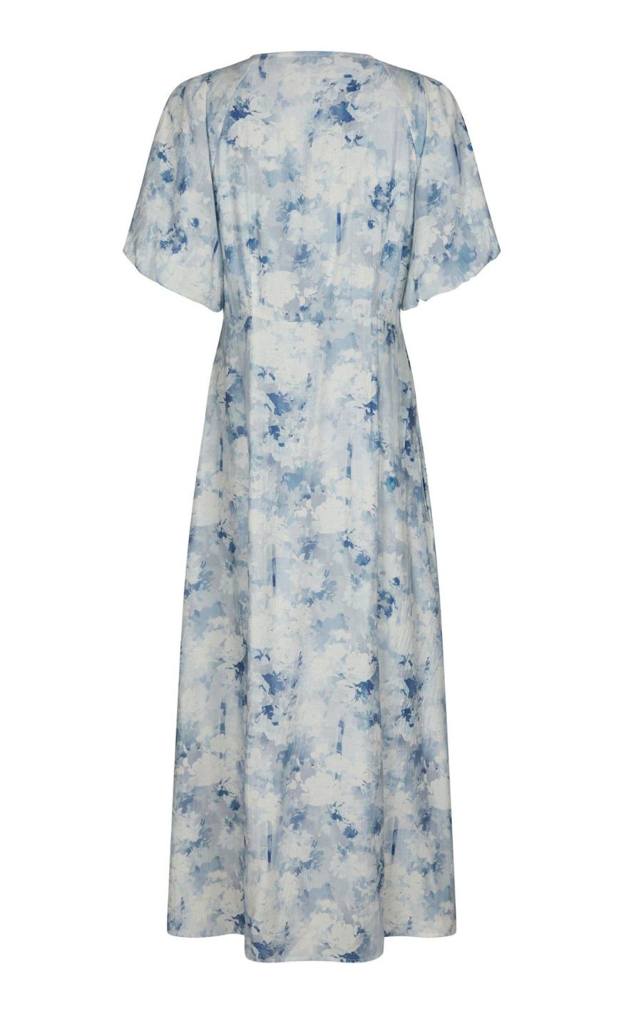Neo Noir Kjole - Illiana Floral - Blue