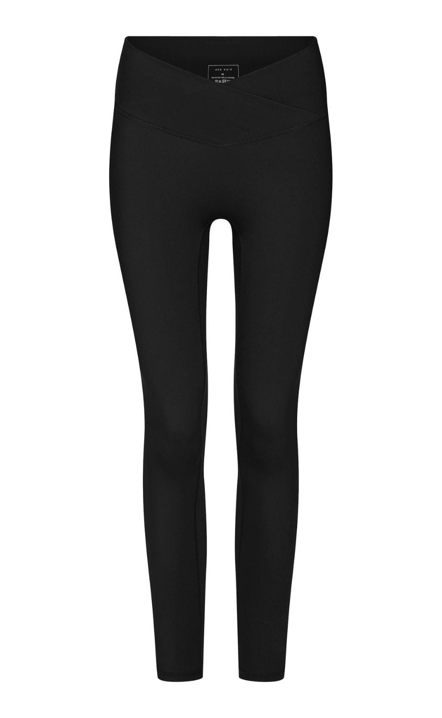 Neo Noir Leggings - Sabina Wrap - Black