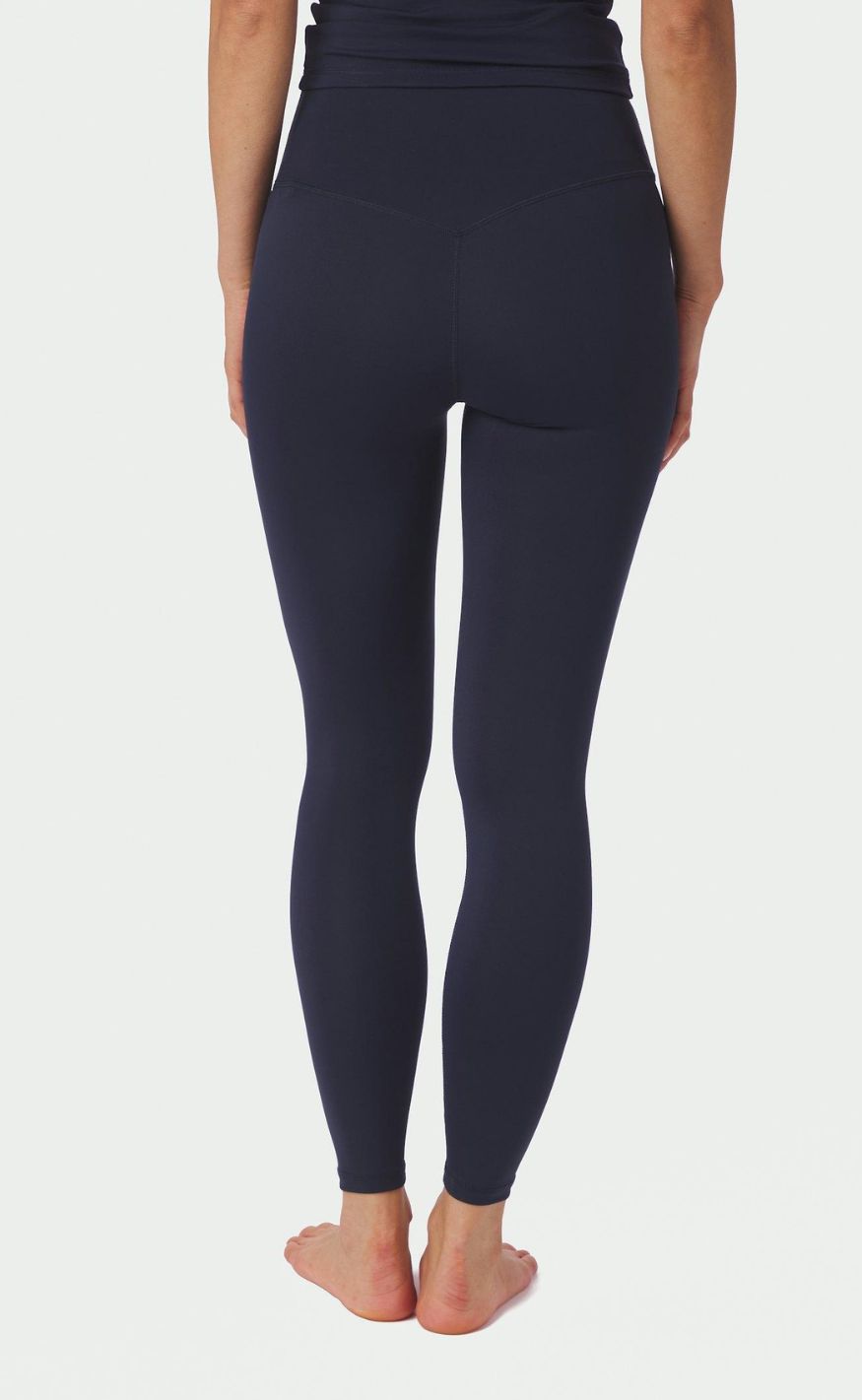 Neo Noir Leggings - Sabina Wrap - Navy