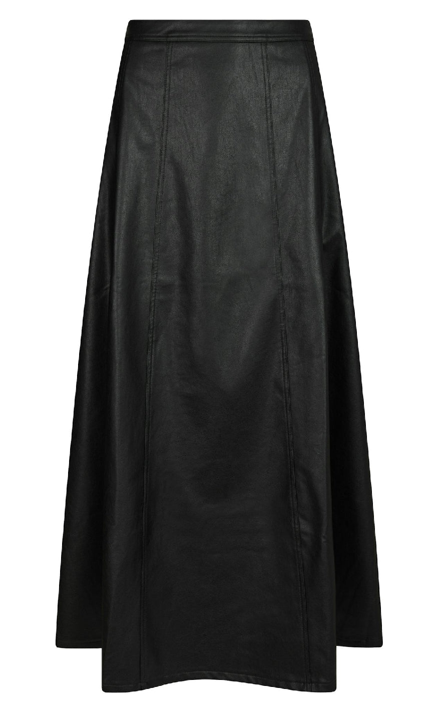 Neo Noir Nederdel - Raya Faux - Black
