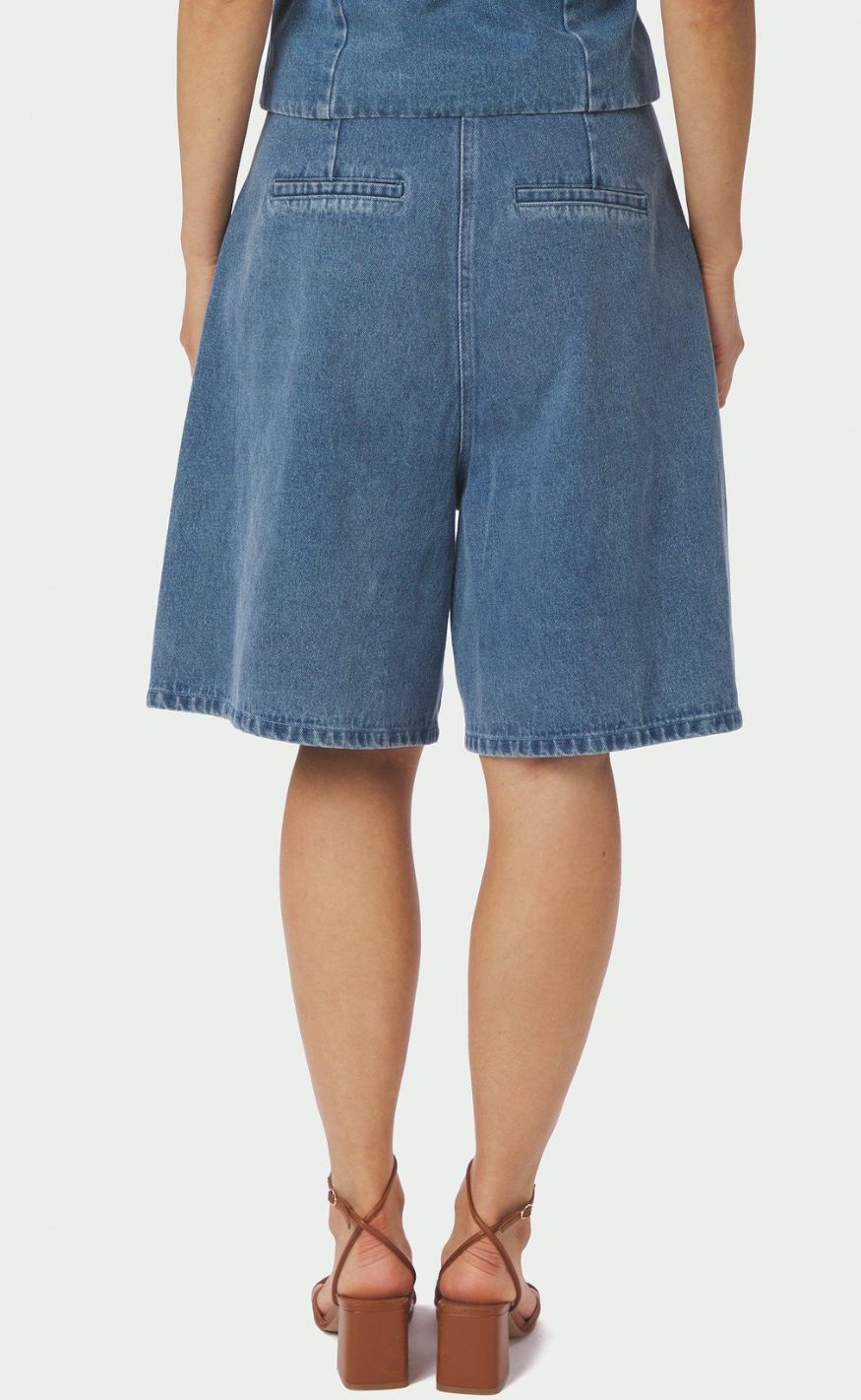 Neo Noir Shorts - Rosel - Blue