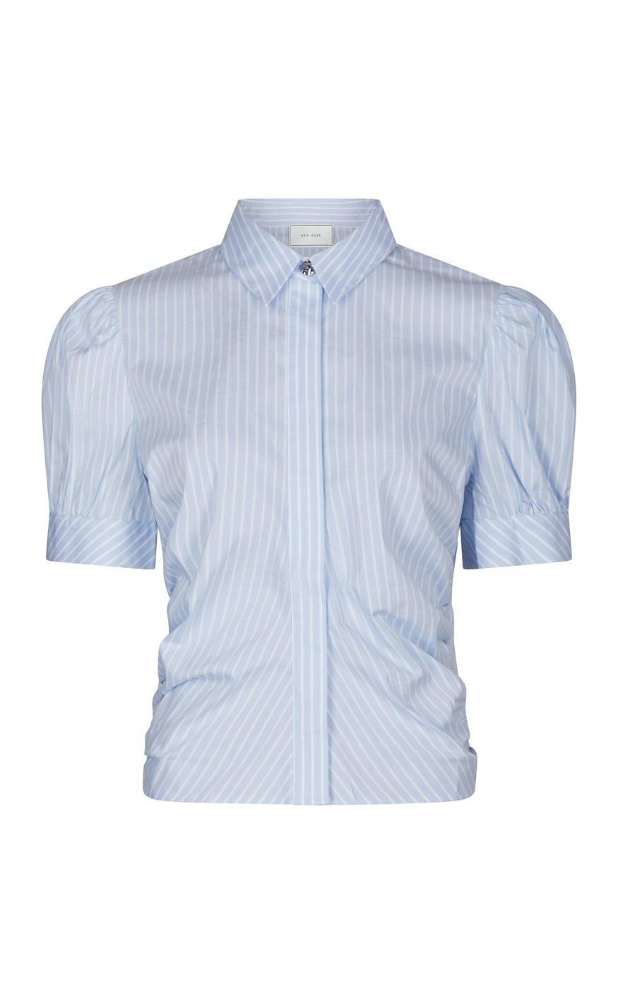 Neo Noir Skjorte - Frannie Soft - Light Blue
